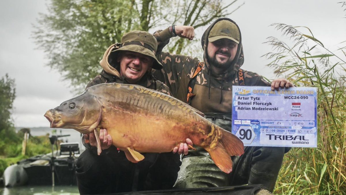 World Carp Classic polska drużyna z karpiem