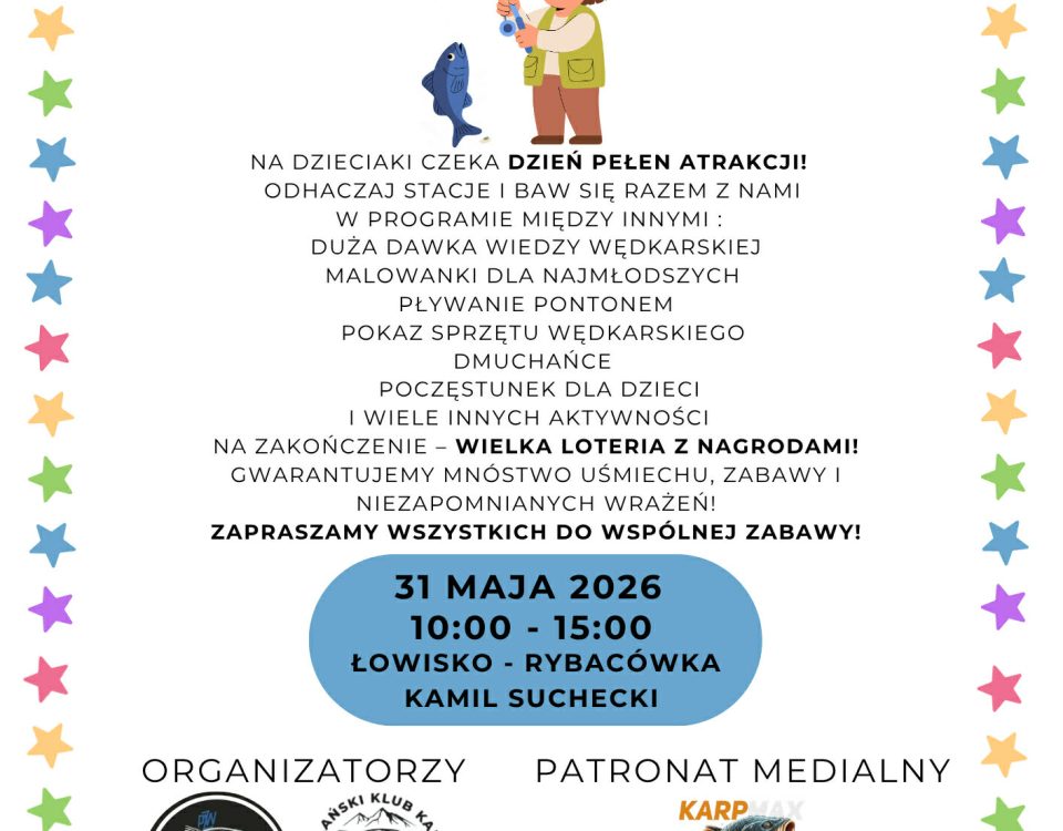 Dzień Dziecka na Łowisku Rybacówka